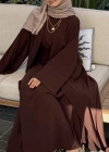 Abaya Takım Acı Kahve