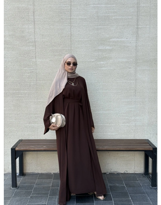 Abaya Takım Acı Kahve