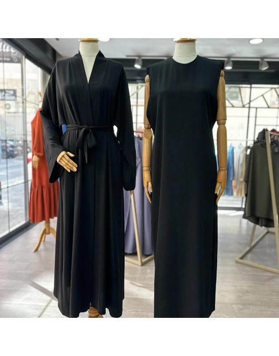 Abaya Takım Siyah