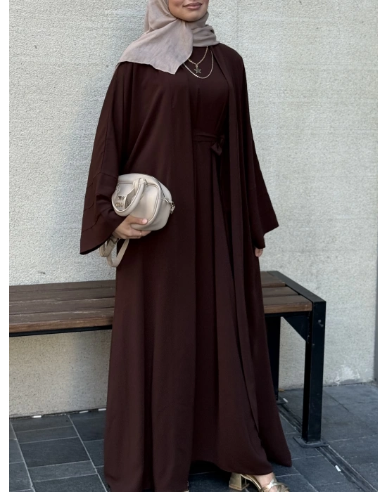Abaya Takım Acı Kahve
