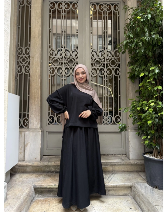 Asel Takım | Bluz Etek Takım