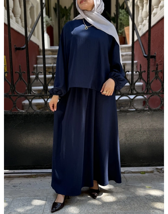 Asel Takım |Bluz Etek Takım