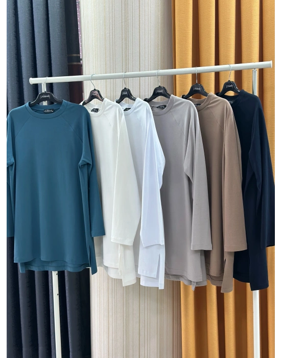 Reglan kol uzun kollu tişört