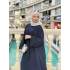 Abaya Takım Lacivert