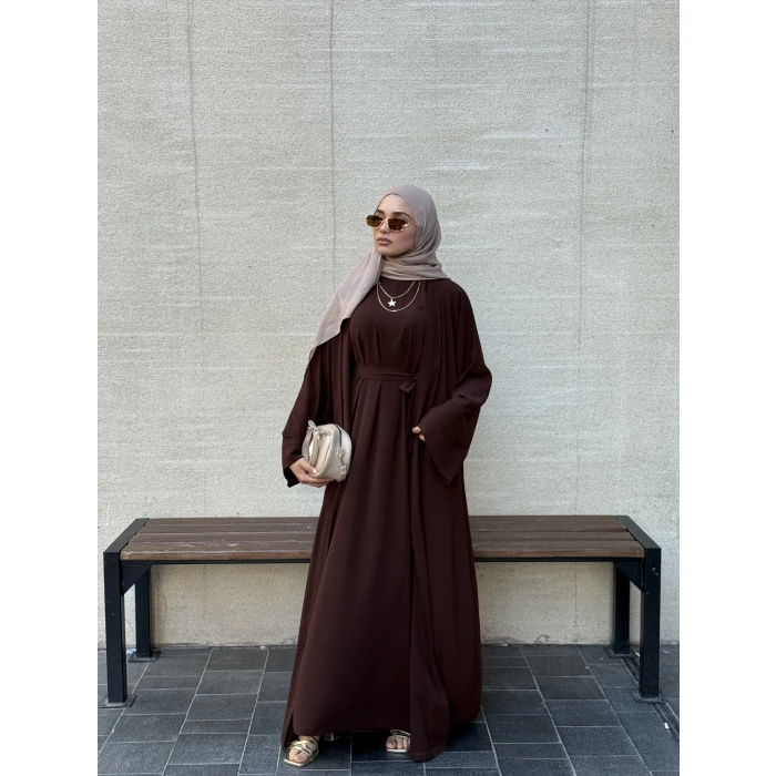 Abaya Takım Acı Kahve