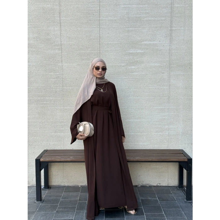 Abaya Takım Acı Kahve