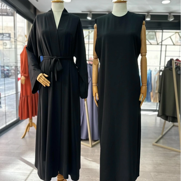 Abaya Takım Siyah