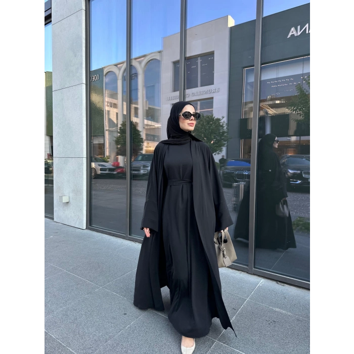 Abaya Takım Siyah