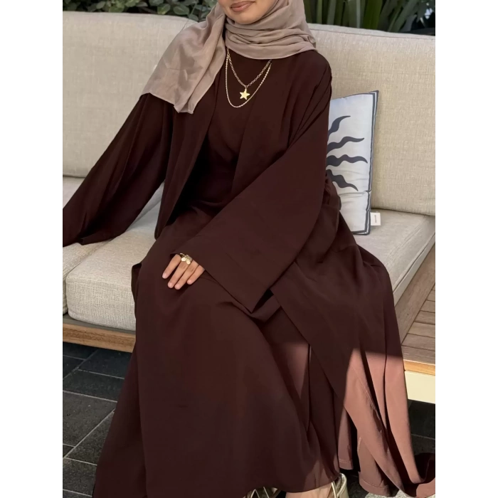 Abaya Takım Acı Kahve