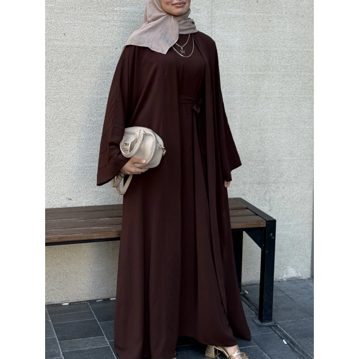 Abaya Takım Acı Kahve