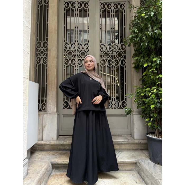 Asel Takım | Bluz Etek Takım