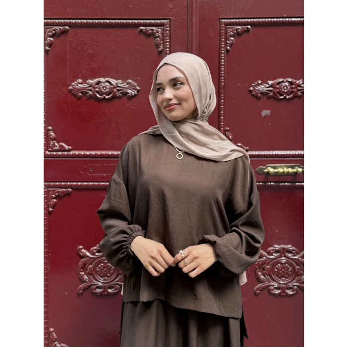 Asel Takım  |Bluz Etek Takım