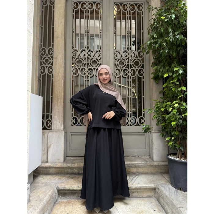 Asel Takım | Bluz Etek Takım