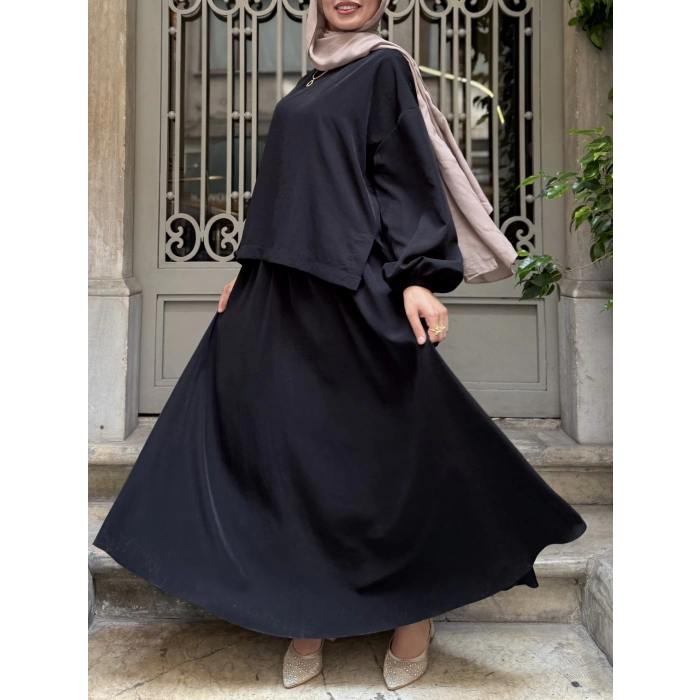 Asel Takım | Bluz Etek Takım