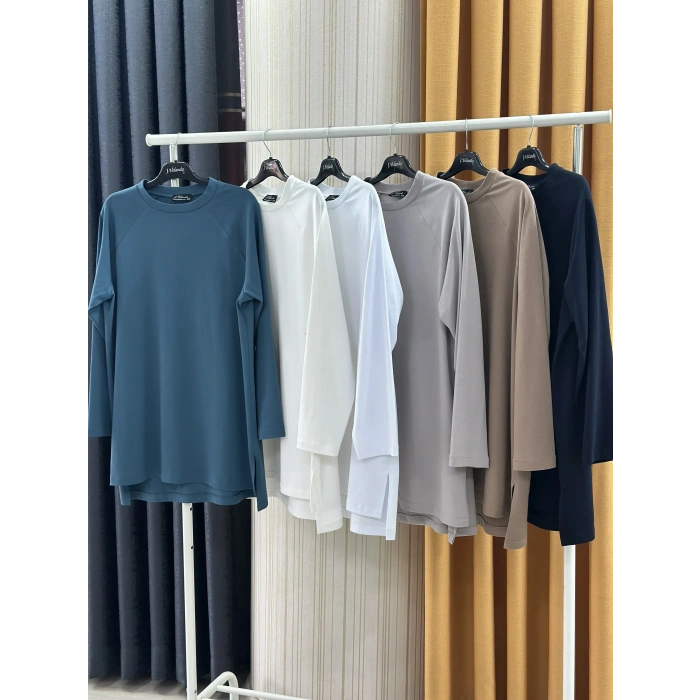 Reglan kol uzun kollu tişört