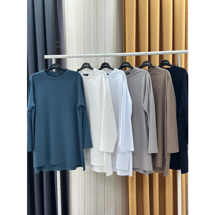 Reglan kol uzun kollu tişört