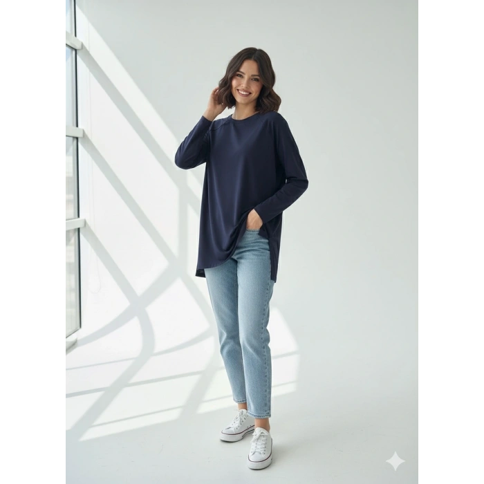 Reglan kol uzun kollu tişört