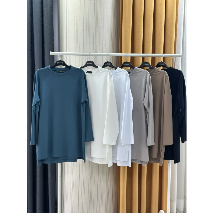 Reglan kol uzun kollu tişört