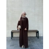 Abaya Takım Acı Kahve