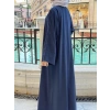 Abaya Takım Lacivert