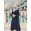 Abaya Takım Lacivert