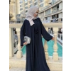 Abaya Takım Lacivert