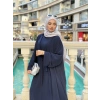 Abaya Takım Lacivert