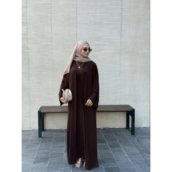 Abaya Takım Acı Kahve