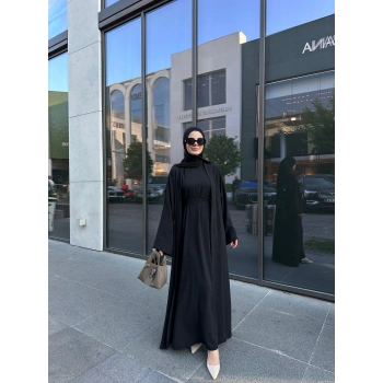 Abaya Takım Siyah