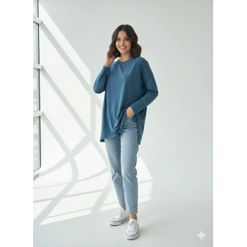 Reglan kol uzun kollu tişört