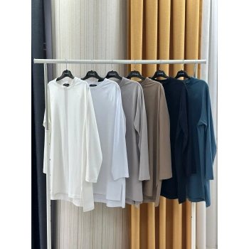 Reglan kol uzun kollu tişört