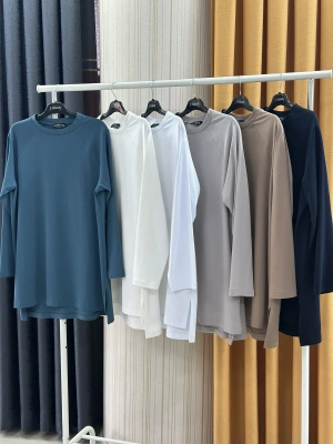 Reglan kol uzun kollu tişört