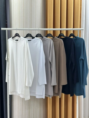 Reglan kol uzun kollu tişört