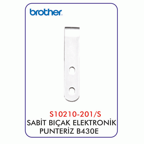 B430E Elektronik Punteriz Sabit Bıçak