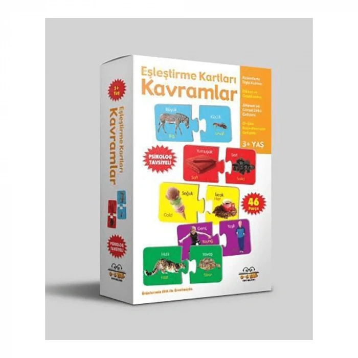 0 6 Yaş Yayınları  Eşleştirme Kartları  Kavramlar