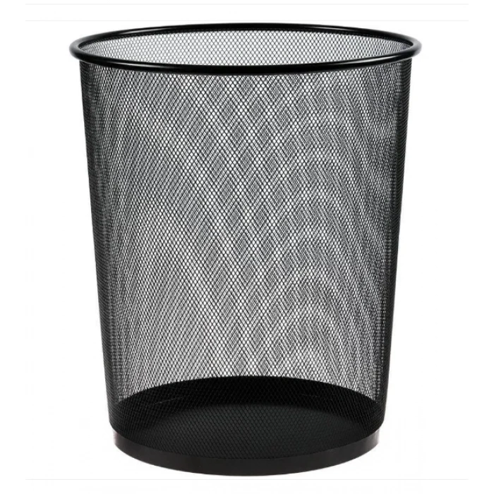 13 Lt Masa Altı Fileli Metal Çöp Kovası ( 1 Adet )