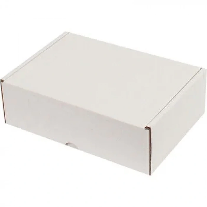 19x13x6cm Kilitli Kutu - Beyaz