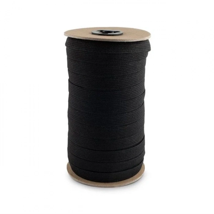 1cm Siyah Lastik 100 metre