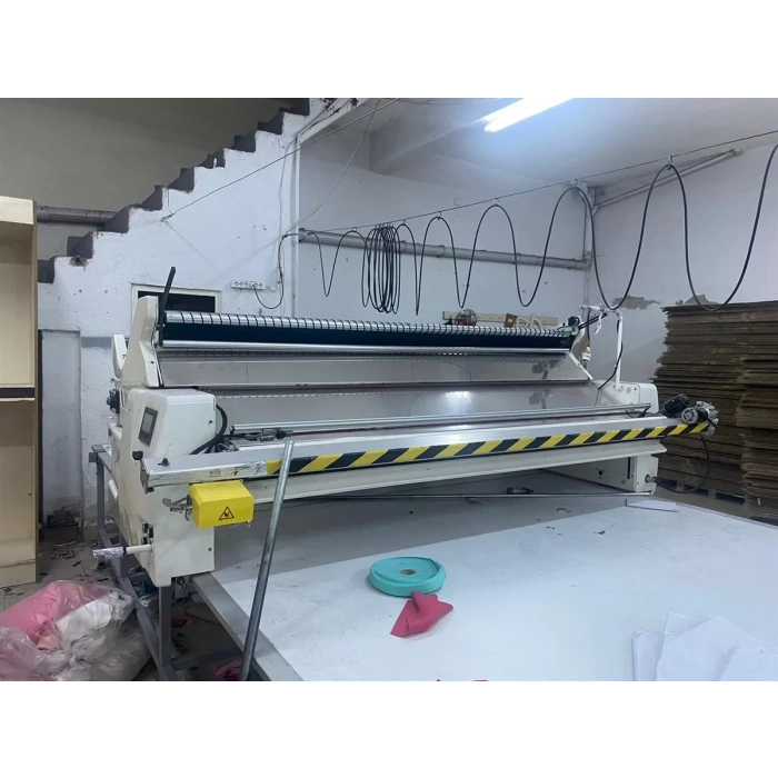 2. El Tesan Yarı Otomatik Serim Makinesi + 18 Metre Masa