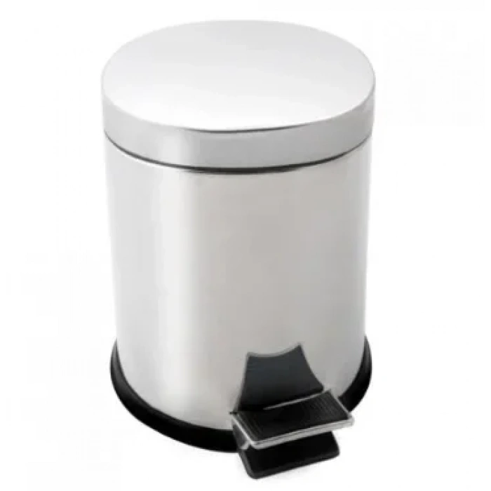 20 Lt Pedallı Çöp Kovası Paslanmaz (1 Adet)