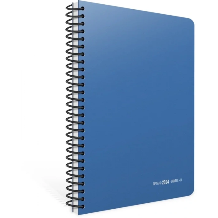 2024 AJANDA GIPTA 409-XSK SAMPLE SPİRALLİ GÜNLÜK AJANDA 17x24
