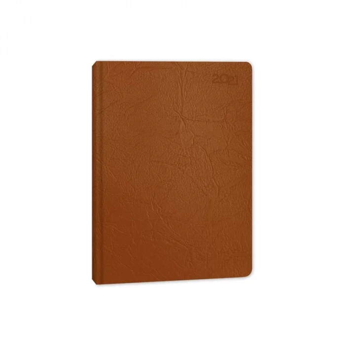 2024 Ajanda Keskin 832900 Günlük Ajanda 14x20 Termo Deri Taba