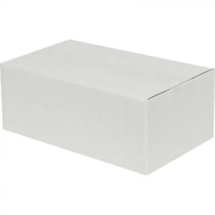 20x15x10cm Tek Oluklu Koli - Beyaz