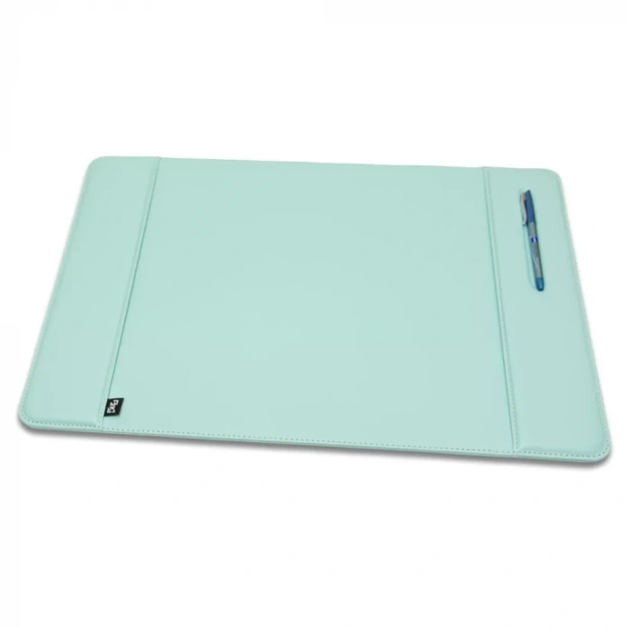 2k 535-11 Rainbow Su Yeşili Suni Deri Tek Parça Pad Sümen