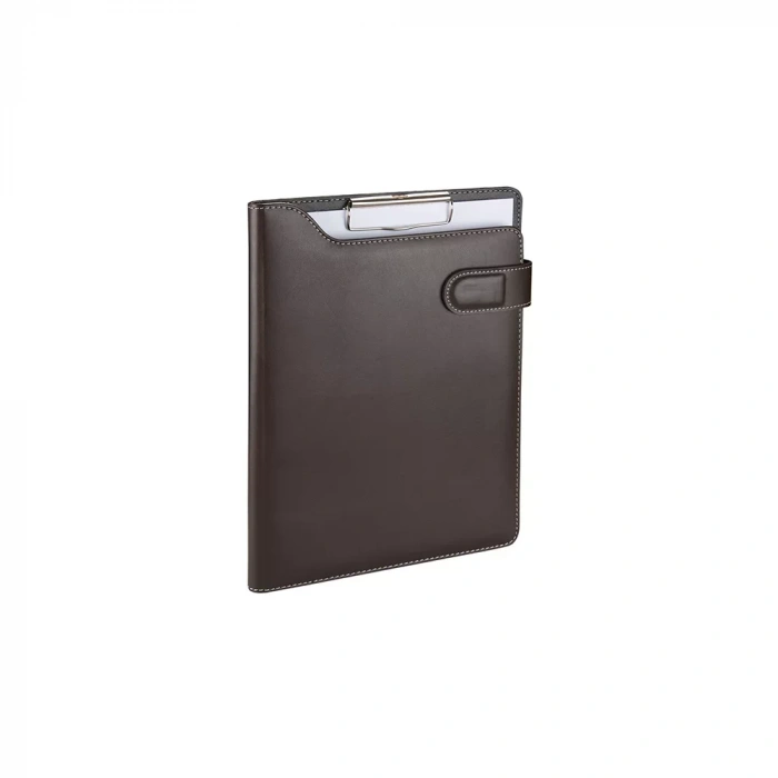 2K 6001 Kahverenk Sekreterlik A4 Suni Deri Telefon Kılıflı