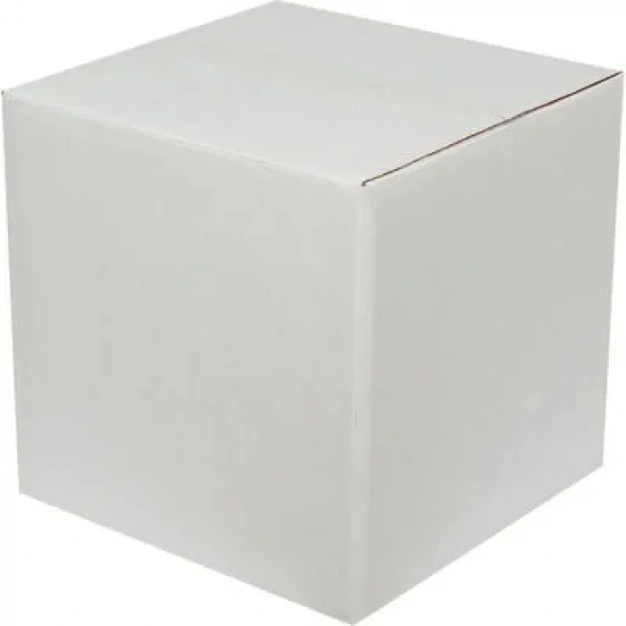 30x30x30cm Çift Oluklu Beyaz Koli