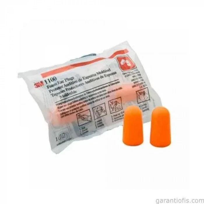 3m Kulak Tıkacı Tek Kullanımlık 1100 (çiftli Paket)