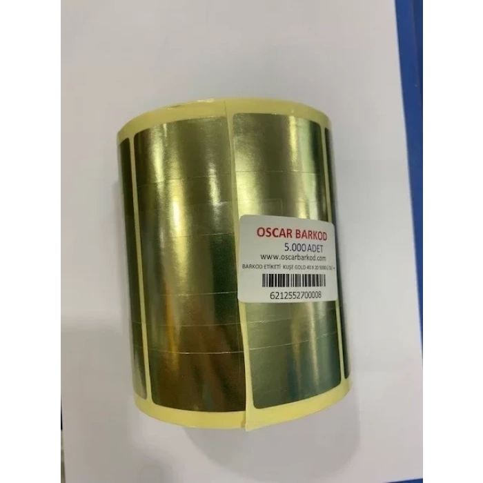 40 X 20 5 Li 5000 Lik Rulo Gold Kuşe