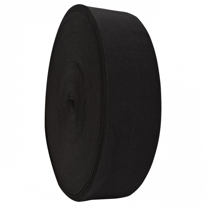 5cm Siyah Lastik 25 metre