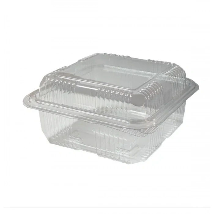 600 cc Kare Yüksek Kapak Sızdırmaz Kap V-42 ( 600 Adet )